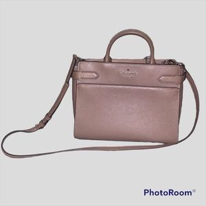 kate spade staci medium satchel dusk cityscape